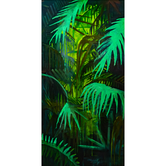 Silver Saw Palmettos - Print