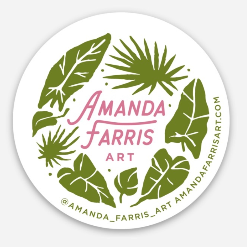 Amanda Farris Art - Decal