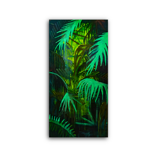 Silver Saw Palmettos - Decal